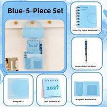 Morandi Stationery Set, Fresh Style Learning Supplies, Reward Gift, Student Prize, Souvenir Gift Set - Multicolor - View 8