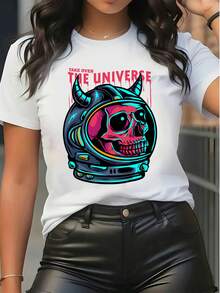 Women T-Shirts - 白色 - 查看 6