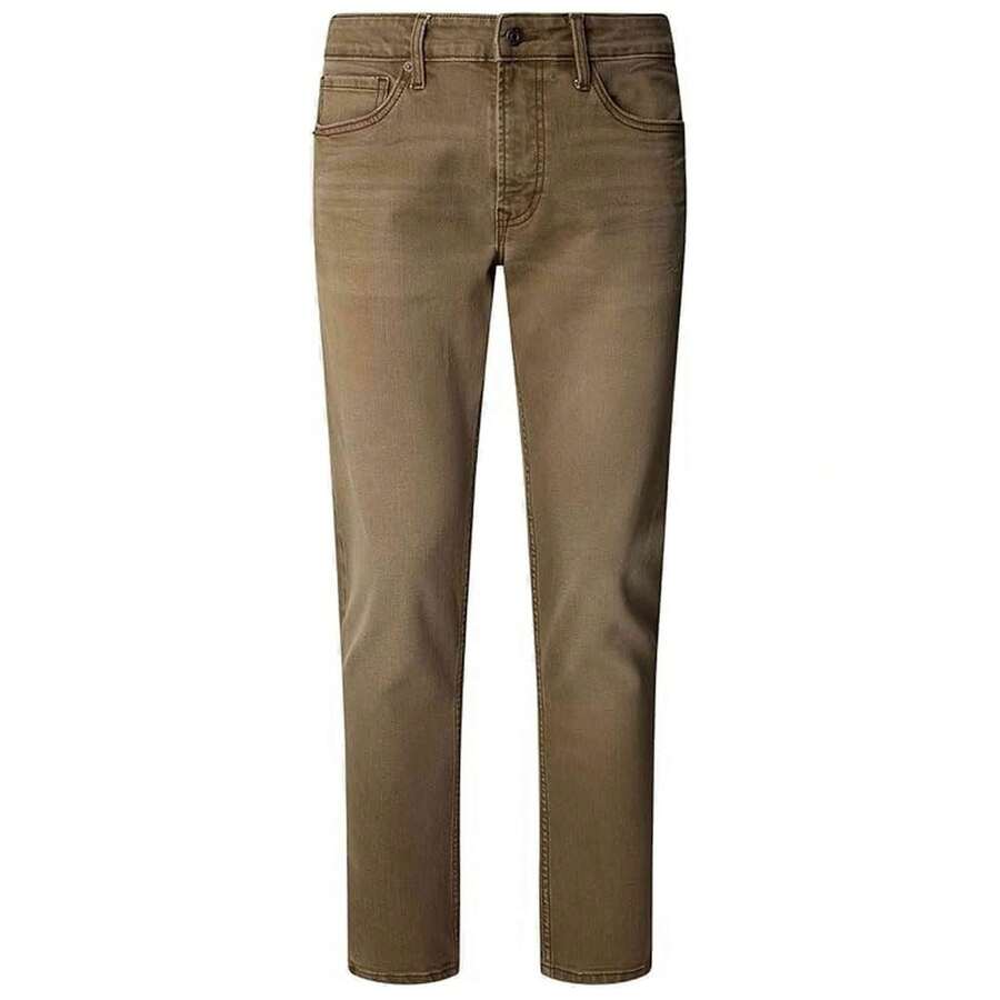 Pepe Jeans بناطيل رياضية رجالية - بني - مشاهدة 1