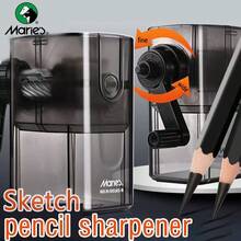Hand-Crank Pencil Sharpener With Adjustable Tip Thickness, Manual Pencil Sharpener For Art Students And Artists, Compact Design, Easy Storage, Suitable For Various Pencil Types - Pencil Sharpener - View 1