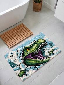 Latch Hook Kit For Adults & Beginners. Includes Mesh Base, Thread & Hook. Cold Winter Series. Great For Cross Stitch & Sofa Decor. Perfect Holiday Gift. Home, Garden Or Office. 39x57cm/15.3x22.44in. - Cold Winter Series - View 15