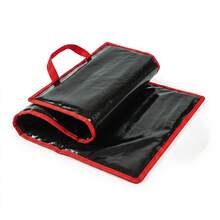 1 Pieza Cama de Mecánico Plegable 100x60 cm, Lona Impermeable, Colchón Portátil para Reparación de Autos, Resistente y Fácil de Limpiar, Ideal para Talleres, Garajes y Mantenimiento Automotriz, Diseño Compacto para Fácil Transporte y Almacenamiento - Negro - Ver 8