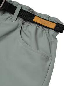 Timberland New Men's Outdoor Hiking Long Pants, Breathable Loose Tapered Straight Leg Cargo Sports Pants - Green - View 4