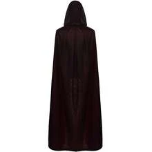 Jubah Berkerudung Vampir Bolak-balik Jubah Penyihir Kostum Halloween | Unisex | Dua Lapisan Bolak-balik | Topeng | Kostum Cosplay | Retro Renaissance Abad Pertengahan | Mudah Dipakai - MultiWarna - View 6