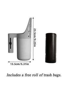 All‑In‑One Cat Litter Scoop With Waste Bag Holder, Portable Integrated Cat Poop Sifter, Easy Cleaning Pet Litter Scooper For Household Cat Litter Box - Multicolor - View 8