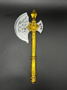 1件中世紀維京武器大劍，萬聖節武器復活節派對裝飾道具 - 彩色 - 查看 13