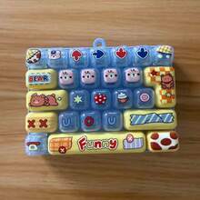 SANRIO Mood Recharge Station 26 Mechanical Keyboard Keycap Stress Relief Fingertip Toy Keychain Bag Pendant Gift - Multicolor - View 12