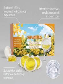 Garbage Deodorizer, Long-Lasting Osmanthus Scent Air Purifier. Suitable For Kitchen Sink, Trash Can And Drain Pipe. Long-Lasting Fresh Odor Neutralizer, Suitable For Daily Waste Disposal - Multiple Types - View 8
