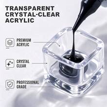 Square Clear Acrylic Tattoo Ink Cups Reusable Pigment Container Stable Placement Smooth Easy Clean Crystal Visible Ink Cup For Tattoo Artists Microblading Permanent Makeup Tattoo Studio Supplies Accessories - View 5