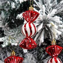Christmas Candy Ball Decorations, Plastic Hanging Tree Ornaments, Featherless Holiday Decor, Suitable For Windows And Counters, No Assembly Required - Perfect For Home, Office And Commercial Spaces! - Multiple Styles - View 4