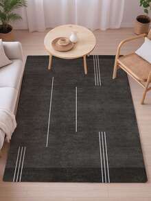 Minimalist Geometric Print Indoor Decorative Rug, Living Room Sofa Carpet, Bedroom Rug, Bedside Rug, Dining Room Kitchen Rug, Office Chair Mat, Entryway Door Mat, Picnic Mat, Outdoor Camping Blanket - Multicolor--8 - View 17