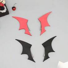 Sweet & Cool Demon Bat Ear Hair Accessory, Halloween Costume Prop - Black - View 5