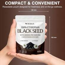 High Demand!Resilia Black Seed Softgels, 1000 Mg Per Serving - Premium Black Seed Oil Supplement - Digestive And Immune Support Formula - Easy-To-Swallow Softgels, 120 Count (2 Boxes).Women Daily Nutrient Support - 50ml - View 10