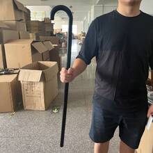Halloween Magician Scepter Staff, Plastic Party Performance Costume Prop, Black Scepter - Multicolor - View 4