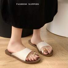 Women Flats - 米色 - 查看 7