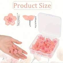15/20/30pcs Flower-Shaped Cork Board Push Pins, Fun Decorative Push Pins For Photo Wall, Feature Wall, Map, Bulletin Board, Office Or Home Decor - A - View 7