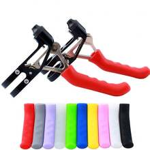 1/2 Pair Universal Brake Lever Covers, Silicone Brake Lever Covers, Suitable For Most Bicycles Universal Brake Lever Covers - Multicolor - View 8