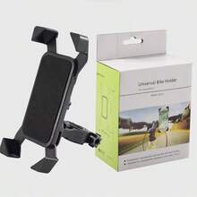 1pc New Rotating Motorcycle Mountain Bike Cycling Handlebar Extendable Bicycle Phone Holder Accessory - Multicolor - View 6