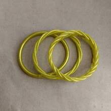 3pcs/Set 5-Strand & 3-Strand Braided Jelly Bangle Set, Smooth Texture Bracelets, Lightweight & Fashionable Jewelry Accessories For Women - Upgraded Version Of Twisted Dough Sticks - View 11