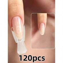 Pontas de Unhas Artificiais DIY Unhas Usáveis Manicure - Multicolorido - Visão 9