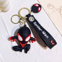 FIFA Co-Branded Q-Version Figurine Keychain, PVC Soft Rubber Material, 3D Character Pendant, Cartoon Style, Backpack Accessory, Niche Creative Hanging Ornament - Multicolor - View 17