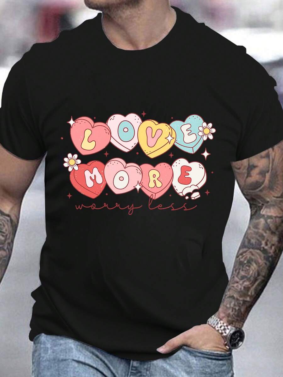 Camisetas de hombre - Negro - Ver 1