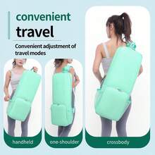 Yoga Mat Backpack For Women, Large Capacity Yoga Bag Fits 26" Mat With Adjustable Padded Straps, Multi-Pocket Fitness Backpack For Towel, Water Bottle, Yoga Blocks, Gym Workout, Travel And Studio - Multicolor - View 6
