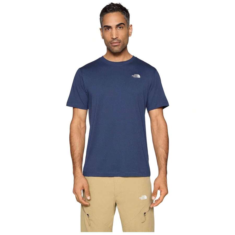 The North Face Men Sports Tees & Tanks - 藍色 - 查看 1
