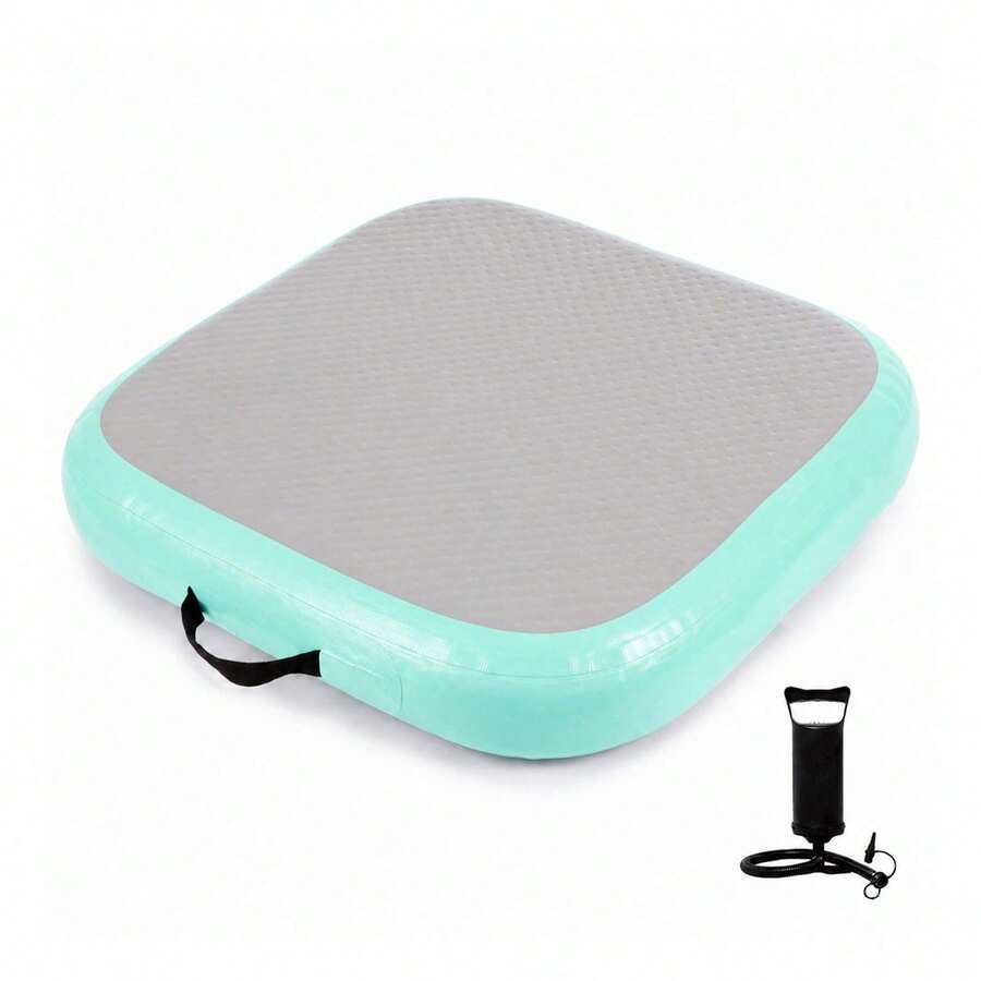 Supernic Portable Inflatable Tumbling Mat Air Track For Gymnastics Yoga Cheerleading Home Training - Maca Green - View 1