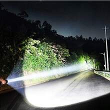 800000LM Rechargeable LED Flashlight Aluminum Alloy Torch Long Shot 1500M Great As A Gift - Black - View 12
