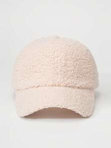 1 buah Topi Baseball Bulu Domba Teddy Warna Polos, Topi Kasual Pelindung Matahari yang Dapat Diatur, Cocok untuk Perjalanan Musim Semi/Musim Gugur, Liburan Pantai, Topi Matahari Pria/Wanita, Topi Remaja Gaya Y2K - topi bisbol - View 15