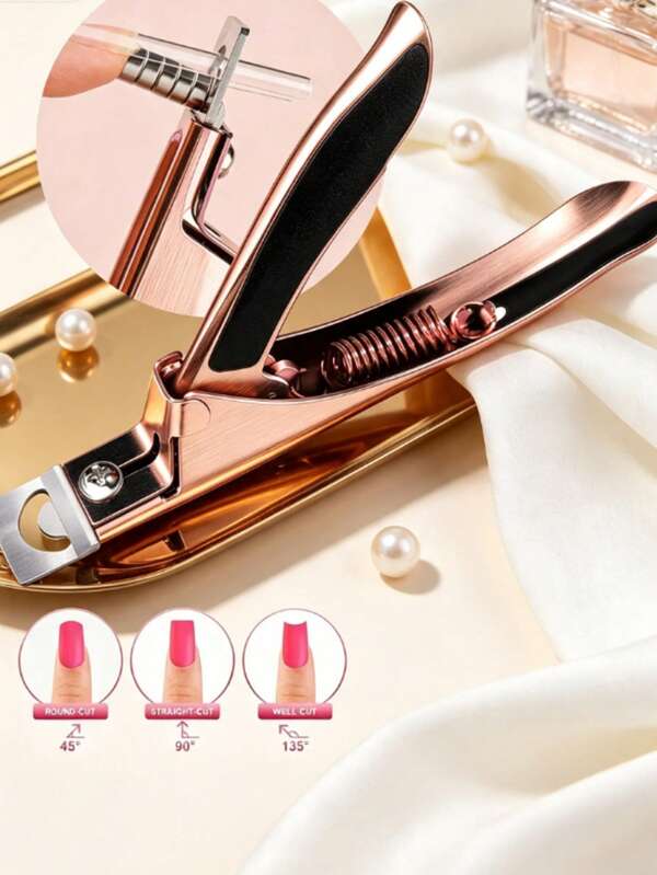 New Powerful Cylindrical Magnetic Nail Scissors, Suitable For Fake Nails - Cat-Eye Effect Nail Magnets, Nail Tools, Nail Supplies, Nail Suppliers, Women's Gifts, Nail Design Tools, Nail Extension Tools
