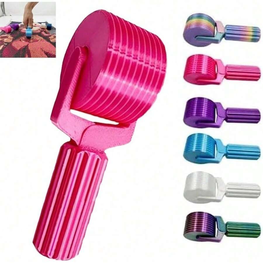 1pc Diamond Painting Roller Tool, Handheld DIY Craft Tool For Diamond Embroidery, Detachable Diamond Painting Accessory - A - View 1