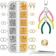 QIAO Jewelry-Making Tool Set, Suitable For Jewelry-Making Materials, Including Pliers, Tweezers, And A Necklace Repair Kit With Lobster Clasps; Suitable For Crafts And Key Chains With Jump Rings - Pliers Lobster Clip Opening Ring Set - View 12