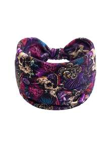 1 Halloween-Style Sports Headband-Soft, Stretchy, And Sweat-Wicking; Suitable For Yoga, Running, Fitness, And Everyday Styling. - Multicolor - View 14