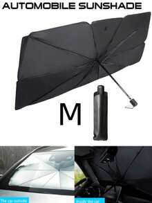 Car Sunshade, High-Efficiency UV Protection, Foldable Car Windshield Sunshade Umbrella, Suitable For Most Vehicles, Easy To Store, Heat Insulation, Car Accessories - A - View 17