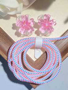 Pink Double-petal Flower