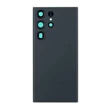 適用於 Galaxy S26Ultra/S25Ultra/S24Ultra/S23Ultra/S22Ultra/S21Ultra/S20Ultra/S20+/S20/Note20Ultra/Note10+/Note10/S10+/S10 的替換後玻璃背蓋，玻璃材質後殼後蓋，含拆卸工具，可用於更換或維修 - 黑色 - 查看 6