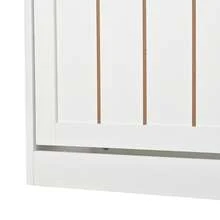 Shoe Cabinet White Made Of Wood For Hallway And Entryway - 白色 - 查看 9