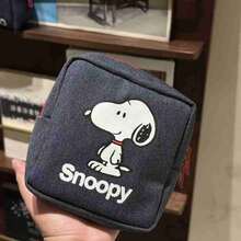 1pc 2026 New Snoopy Storage Bag, Snoopy Denim Cute Small Storage Bag, Cute, Suitable For Birthday, Party, Holiday, Fan Gift, Surprise Toy, Give To Friends And Family (Random Style) - Multicolor - View 4