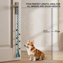 Pet Braided Doorbell Rope, Dog Training Braided Leash, Travel Braided Bell Rope, Guide Dog Braided Doorbell Rope, Pet Toilet Signal Dog Leash, Door Lock Exit Signal Dog Training Doorbell Rope - Green - View 6