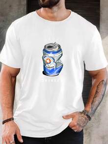Men T-Shirts - Putih - View 1