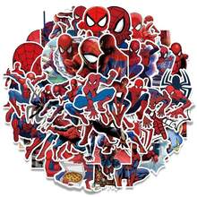 1set/50pcs Hero Style Sticker Pack, Multi-Pattern Waterproof Decal Set, Desktop Holiday Decoration Display Kit, Multi-Purpose Decor And Photo Booth Props, Perfect For Birthday Celebrations, Family Gatherings, Social Events, Holiday Parties, Hero Theme Parties, Scene Styling, Indoor Parties And Various Holiday Celebration Occasions For Desktop And Surface Decoration - Multicolor - View 4