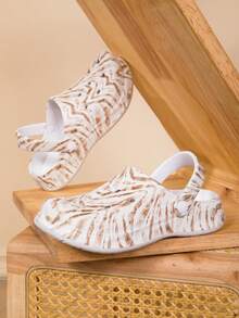Unisex Clogs, All Season, Lightweight, Non-Slip, Quiet, Multi-Function/Indoor/Outdoor - Khaki - View 2