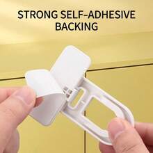 5pcs Multi-Function Safety Locks, No Drilling Design, Easy Installation, Suitable For Cabinets, Drawers, Refrigerators And Storage Cabinets, Prevent Finger Pinching, Provide Home Safety Protection. - Multi-color - View 6
