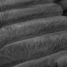 Sofa Grey Made Of Fabric For Living Room And Lounge - 深灰色三座 - 查看 7