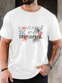Men T-Shirts - 白色 - 查看 1