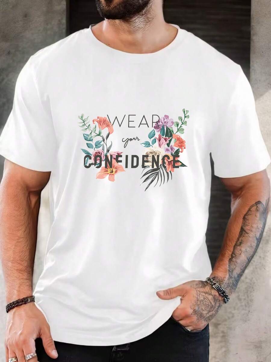 Men T-Shirts - 白色 - 查看 1