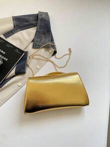 High-End Exquisite Fashion Elegant Women's 2026 New Chain Crossbody Bag - Gold - View 10
