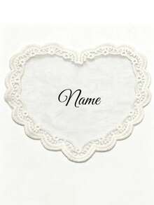 Personalized Bride Name & Date Lace Applique, Custom Wedding Dress Accessory, Custom Bride Name & Date Sew-In Wedding Dress Label, Elegant Lace & Pearl Wedding Dress Accessory, Romantic Bride Keepsake, Perfect Bridal Shower Gift - Multicolor - View 13